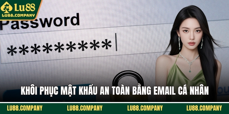 Khôi phục mật khẩu an toàn bằng email cá nhân