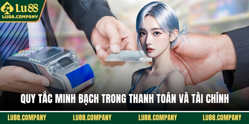 Quy tắc minh bạch trong thanh toán và tài chính